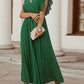 Ruffled Chiffon Pleated Skirt HFL4CZCV95